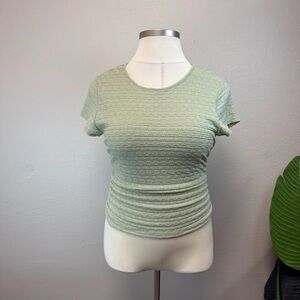 Arula Sage Green Fitted Top - Size 18/20